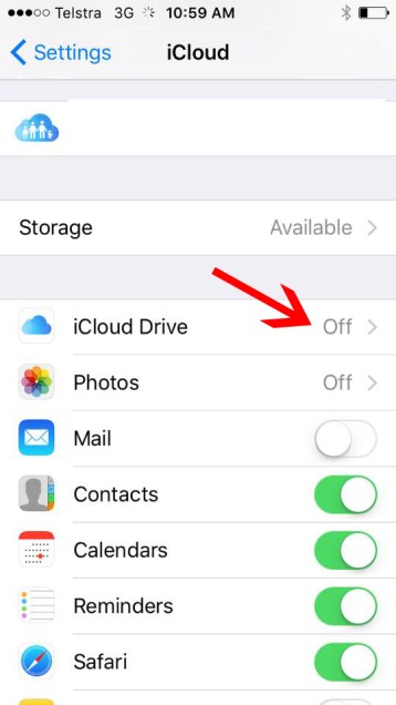 idevice cloud off